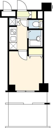 早稲田駅 徒歩5分 1階の物件間取画像